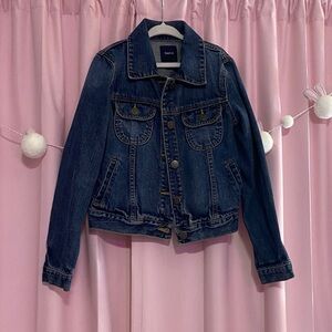 GAP Kids Dark Blue Denim Jacket